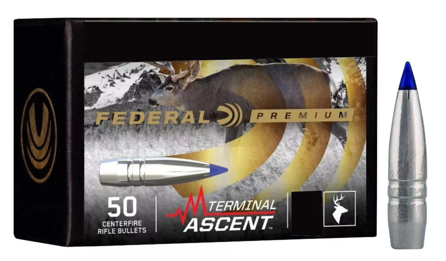 Federal Terminal Ascent7mm .284 155 gr Terminal Ascent 50 Per Box