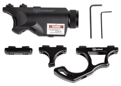 Firefield FF35010K Rival XL Foregrip Flashlight Red Laser Combo Kit Matte Black