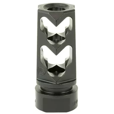 Fortis Manufacturing Muzzle Brake 9mm 1/2x36 Black