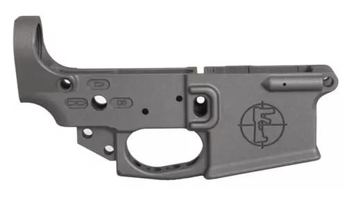 Fostech FLITE Elite Stripped AR-15 Lower Receiver - Tungsten