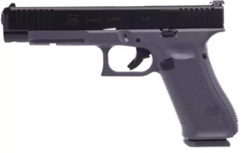 G34 G5 GRAY 9MM 10+1 MOS AS | 3-10RD MAGS | ACCESSORY RAIL