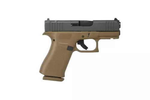 G43X 9MM FDE 3.39" MOS RAIL | FRONT RAIL
