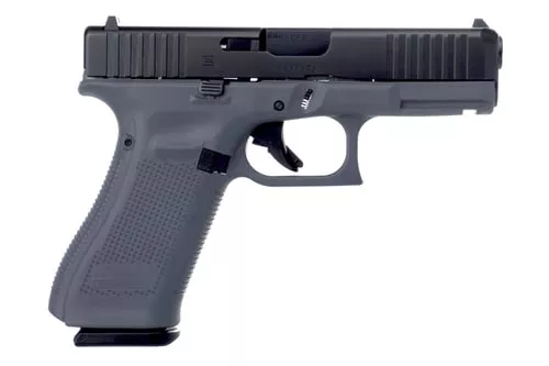 G45 G5 9MM 10+1 4.0" FS GRAY | 3-10RD MAGS | FRONT SERRATIONS