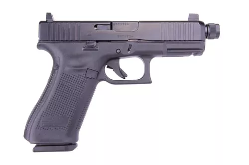 G45 G5 9MM 17+1 4.0" THREAD FS | 3-17RD MAGS | FRONT SERRATIONS