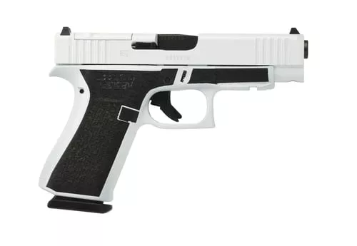G48 9MM WHITE 4" MOS RAIL FS | FRONT RAIL