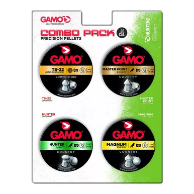 Gamo Assorted .22 Caliber Air Gun Pellets Combo Pack