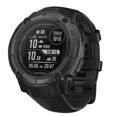 Garmin Instinct 2X Solar Tactical Watch Black 50mm