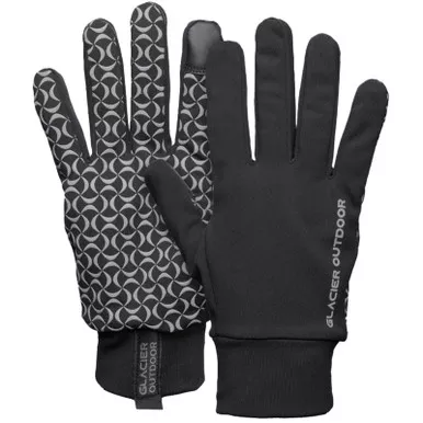 GLACIER GLOVE Ultra-Stretch Liner Black Glove (710BK)