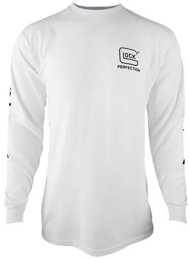 Glock AP96095 Perfection Long Sleeve Tee White XL
