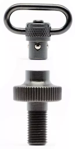 GrovTec 12 Gauge Mag Cap with 1" Push Button Swivel Black
