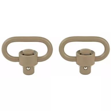 GROVTEC Heavy Duty Push Button Flat Dark Earth Swivel Set (GTSW253)