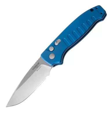 Hogue Ballista I Automatic Knife, 3.5" Drop Point Blade, Blue