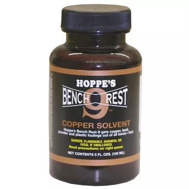 Hoppe's Bench Rest 9 Copper Solvent 5 oz