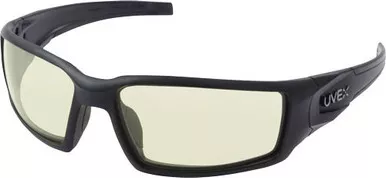 Howard Leight HyperShock Sunglasses Black Frame Amber Lens