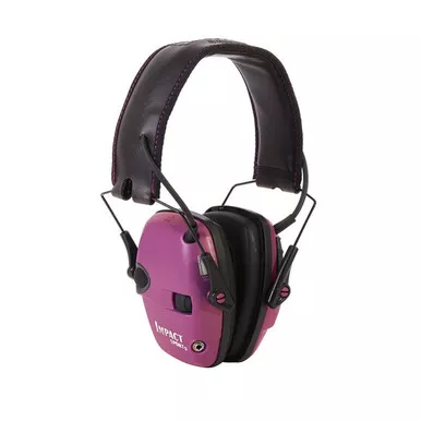 Howard Leight Impact Sport Electronic Earmuffs Pink