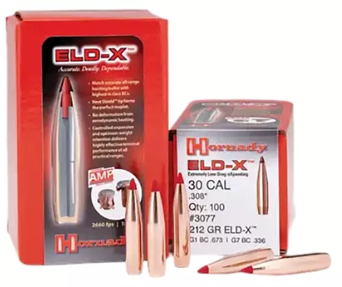HRNDY ELD-X 30CAL .308 178GR 100CT