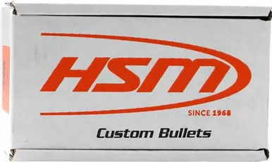 HSM Ammo .380 Caliber 100gr Hard Lead RNFP Bullets (250 Count)