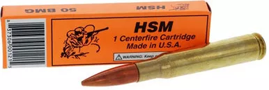 HSM Ammo 50 BMG Hornady A-Max Dummy Round