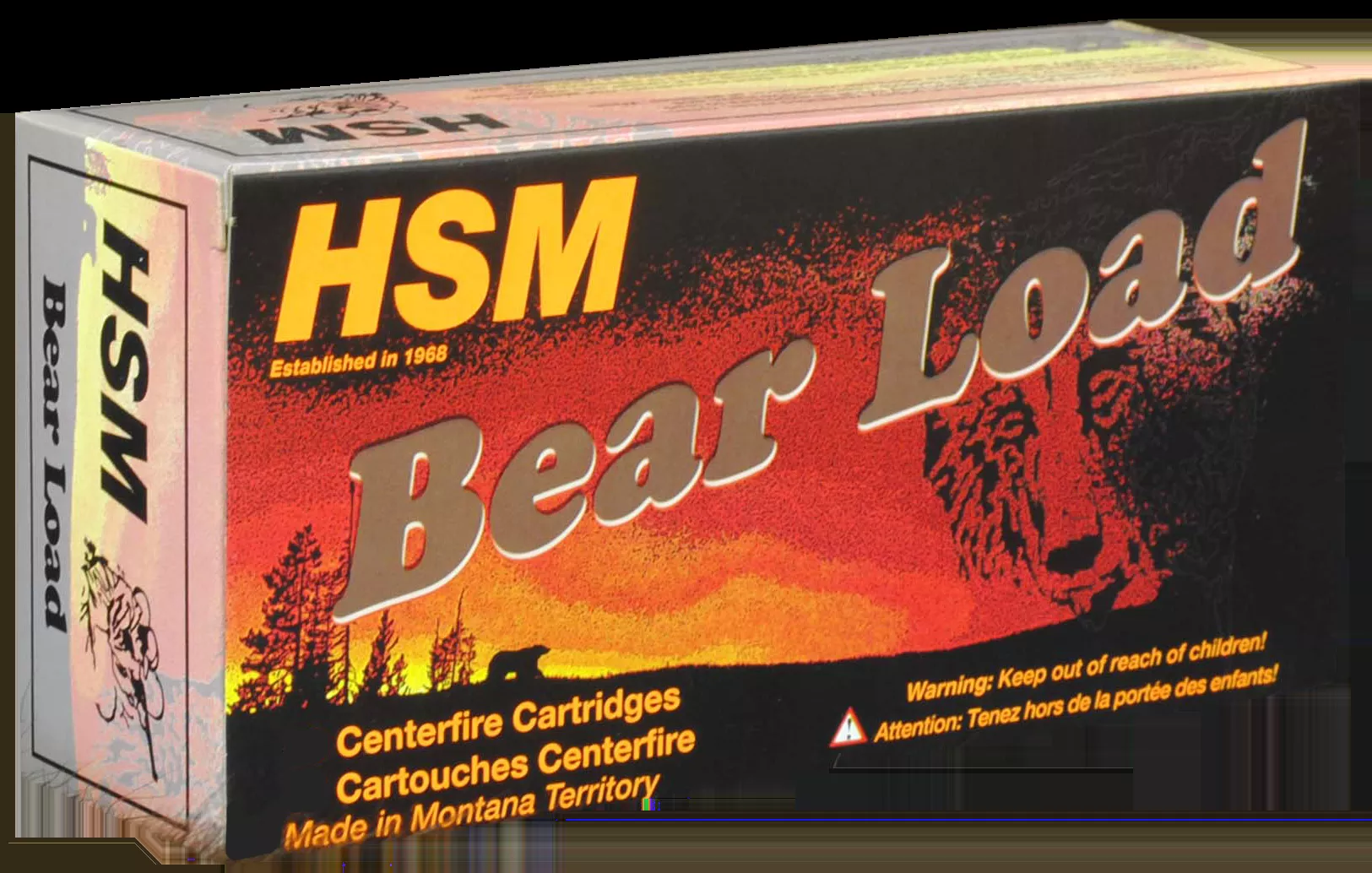 HSM Bear Load 454 Casull 325gr Lead 50rd Box