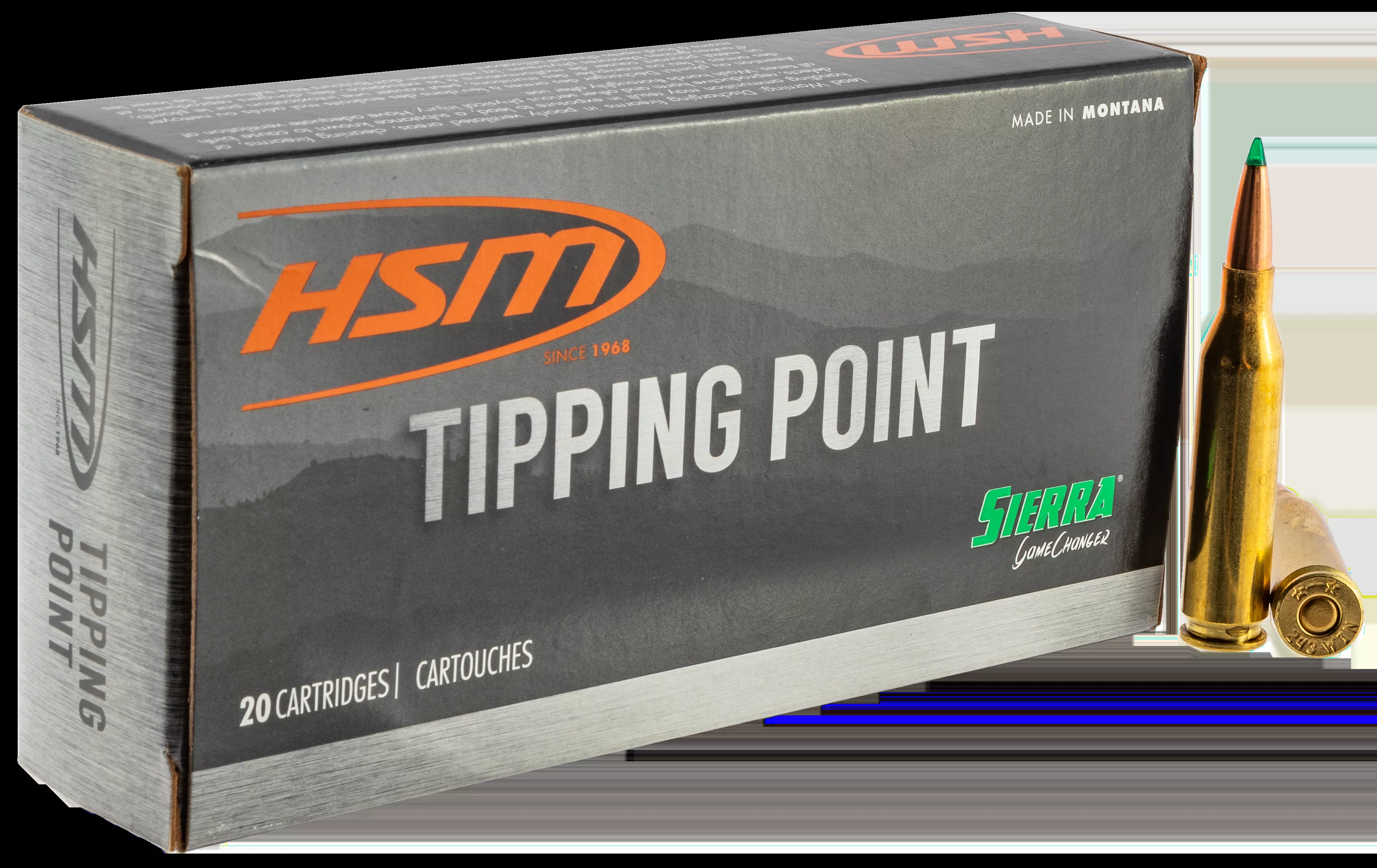 HSM Tipping Point308 Win 165gr Sierra GameChanger 20rd Box