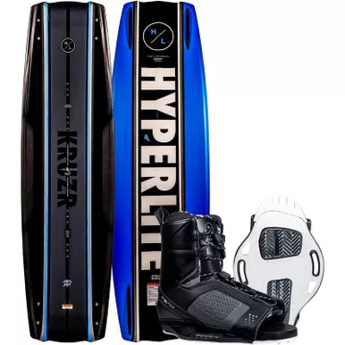 HYPERLITE Kruzr 150 Wakeboard with Team OT 7.10.5 Bindings (25320034)