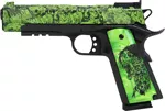 IVER JOHNSN 45 ACP 1911 ZOMBIE W/LT RAILPST