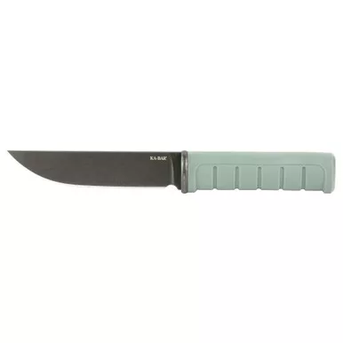 KBAR DUST II 5.25" GRN/BLK W/SHEATH