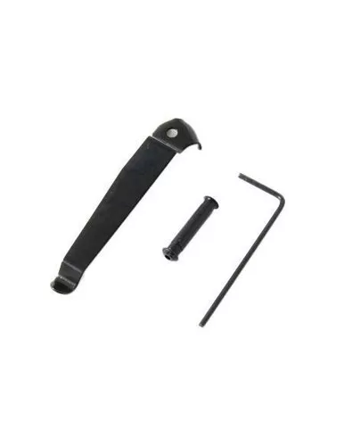 Kel-Tec P-32 & P-3AT Left-Hand Stainless Belt Clip