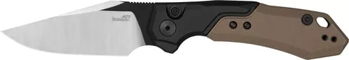 Kershaw Launch 19 Automatic Knife 3-3/10 Clip Point Blade Black Tan