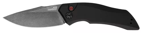 Kershaw Launch 4 Black 1.9" Spear Point Plain Black Scales