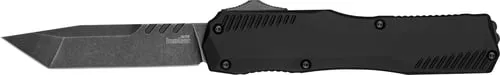 Kershaw Livewire Automatic Knife 3-3/10 Tanto Blade Black