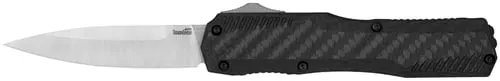 Kershaw Livewire OTF Automatic Knife 3-3/10 Spear Point Blade Black