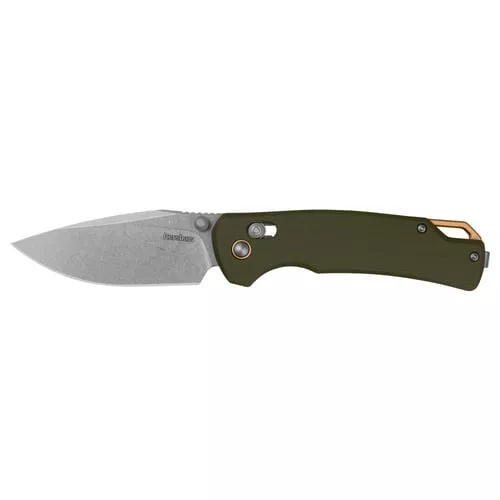 Kershaw Proximal Folding Knife 3-1/5 Drop Point Blade Olive