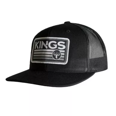 KINGS CAMO Gradient Black Patch Hat (511-B/B-GRADIENT)