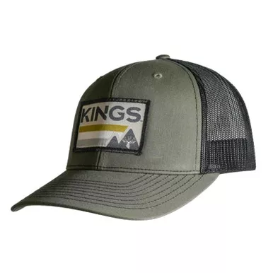 KINGS CAMO Latitude Loden/Black Patch Hat (112FP-L/B-LATITUDE)