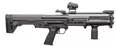 KS7 Defender 12ga 18.5" Grn Dot Blk 7rd