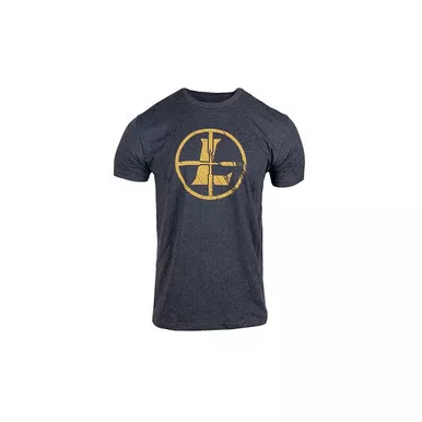 LEUPOLD Distressed Reticle Charcoal Heather Tee (182919)
