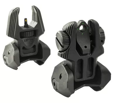 MEPRO Flip Backup Sights 4DR/OHBF Blk