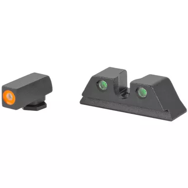 Meprolight Hyper Bright Sight Glock Standard Frames Green/Orange