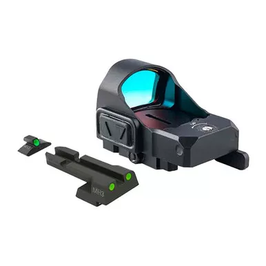 Meprolight Micro RDS Kit with QD Adapter and Backup Sights