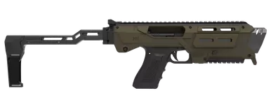 Meta Tactical MX1-PS-GR Conversion Kit Glock 3/4/5 OD Green Aluminum
