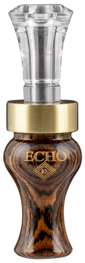 Mo Tactical Products Echo Timber Double Reed Duck Call Brown Bocote