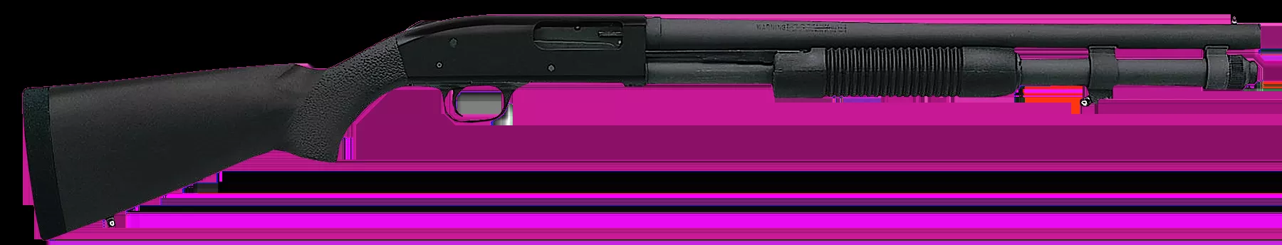 Mossberg 51660 590A1 Tactical 12 Gauge 3" 8+1 20" Heavy-Walled Barrel Black Parkerized Rec Black Synthetic Stock Right Hand