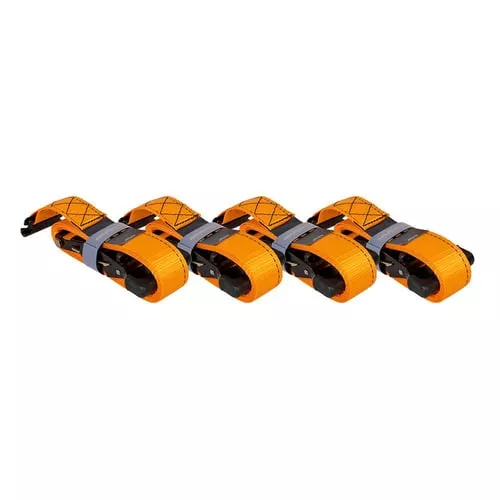 Muddy UTV Wheel Chock Tie-Down Kit Orange 4/ct