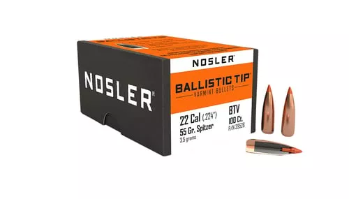 NOSLER 22 CAL 55GR 100CT