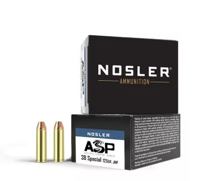 Nosler 38 Spl 125gr JHP ASP 20/Bx