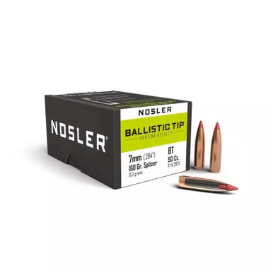 Nosler 7mm .284" 160gr Ballistic Tip 50/Box