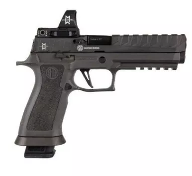 P320 MAX Custom 9MM 5" Grey w/optic 21rd
