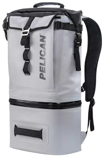 Pelican Soft Cooler Backpack Gray