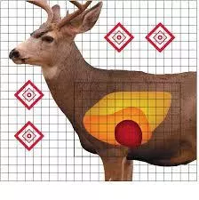 Pro-Shot Mule Deer Sight-In Targets 25x25" 5 Pack